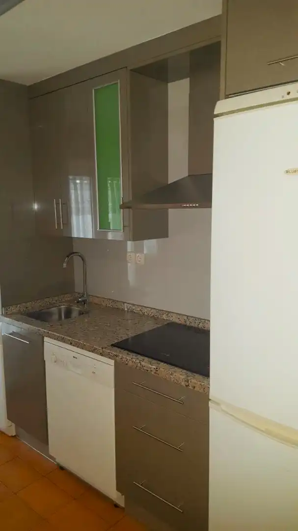 Kitchen of Flat for sale in Palencia  with Heating, Terrace and Oven
