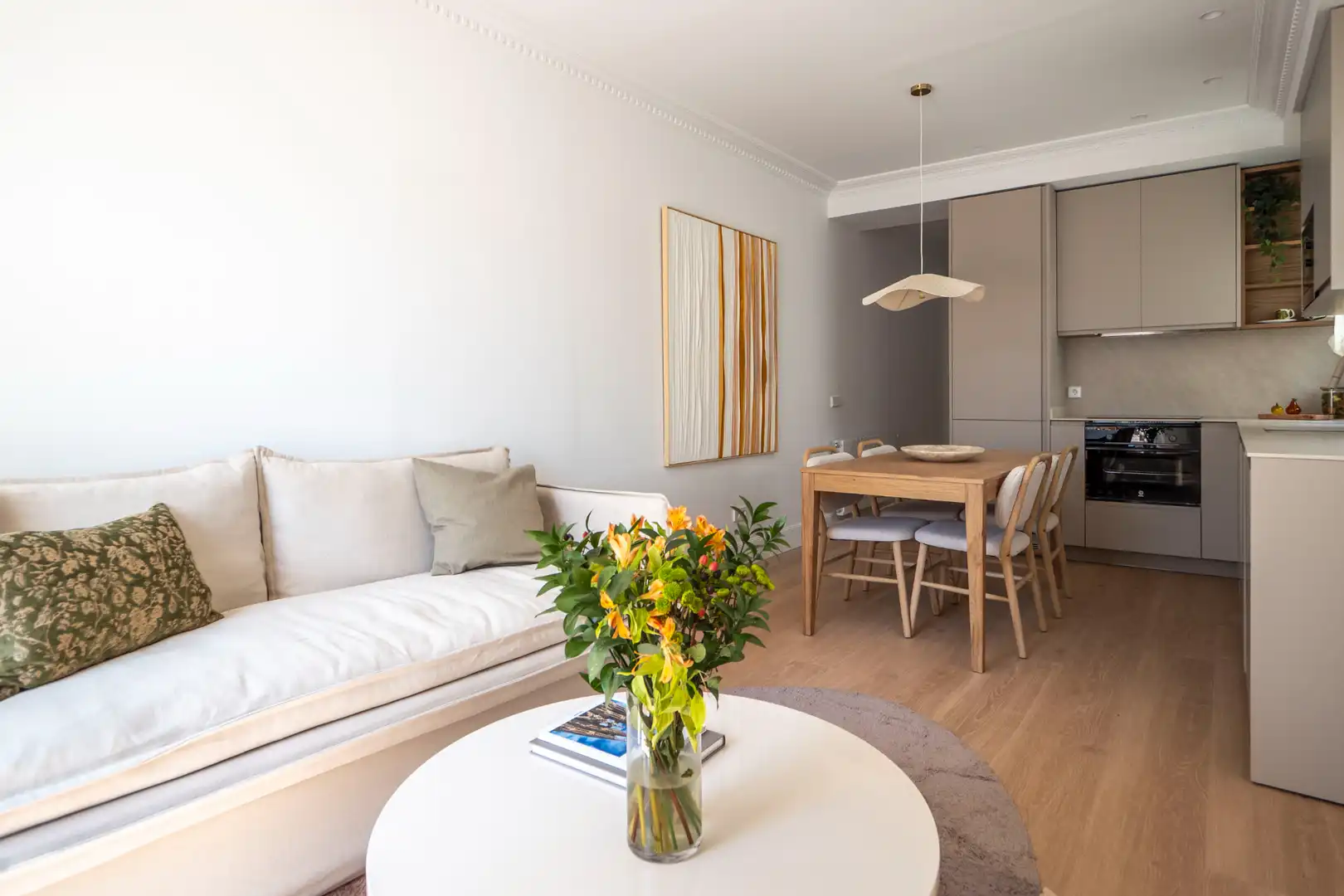 Sala de estar de Ático en venta en Madrid con Aire acondicionado, Calefacción y Terraza