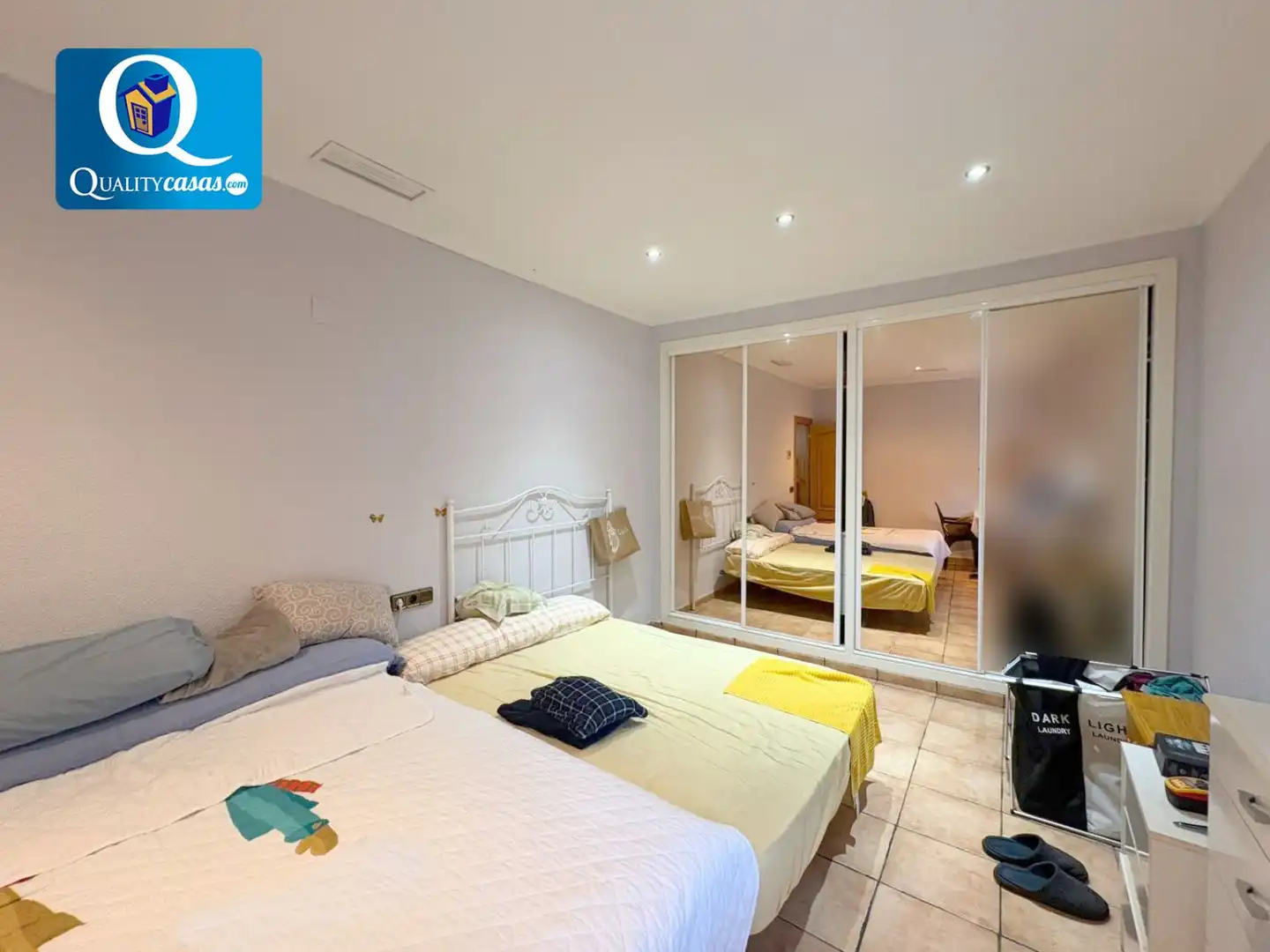 Bedroom of Houses for sale in Mutxamel  with Air Conditioner, Heating and Terrace