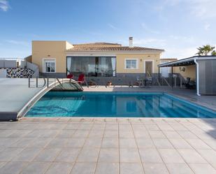Swimming pool of House or chalet for sale in Lorca  with Air Conditioner, Heating and Private garden
