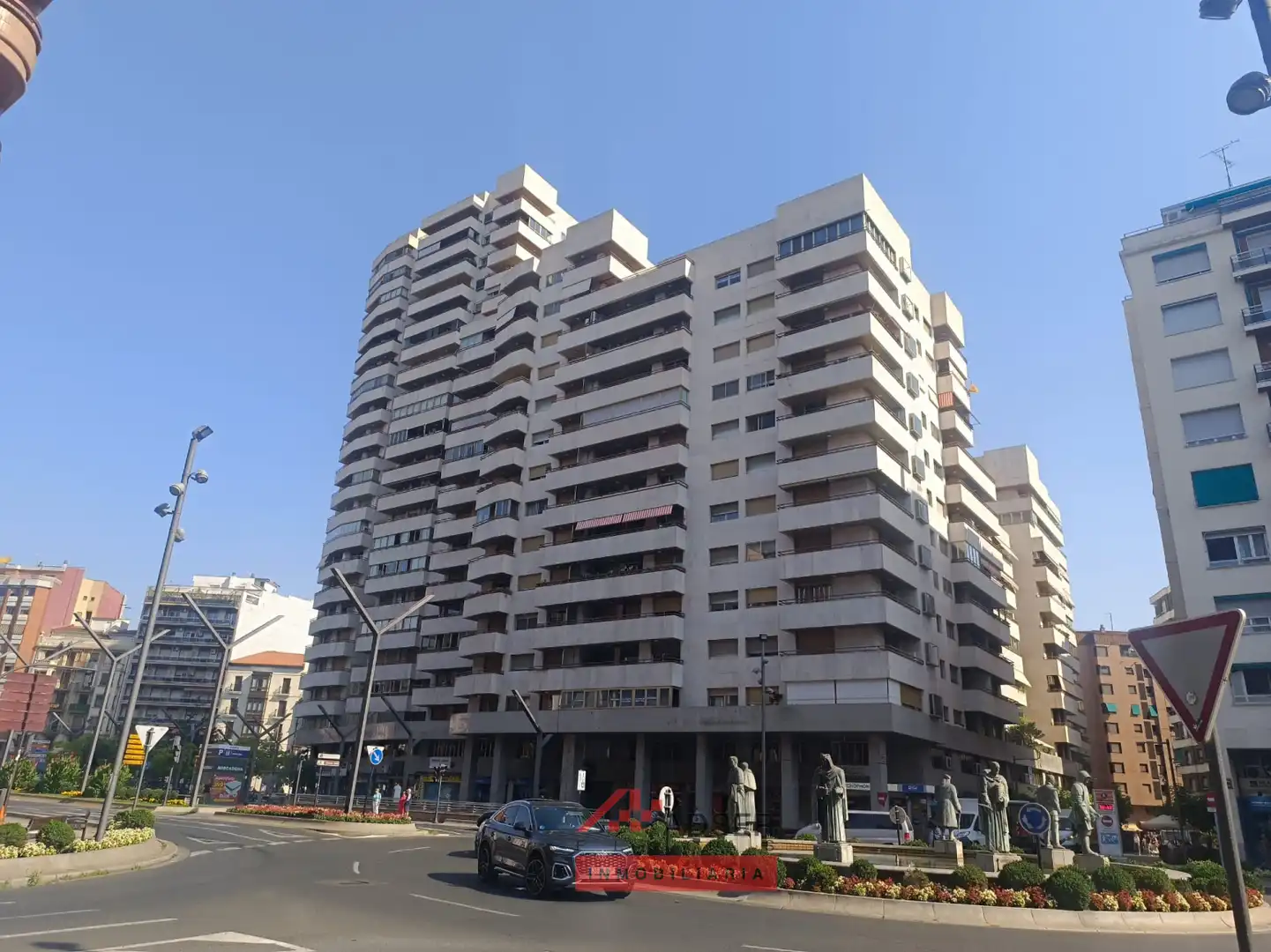 Exterior view of Flat for sale in  Logroño  with Parquet flooring and Terrace
