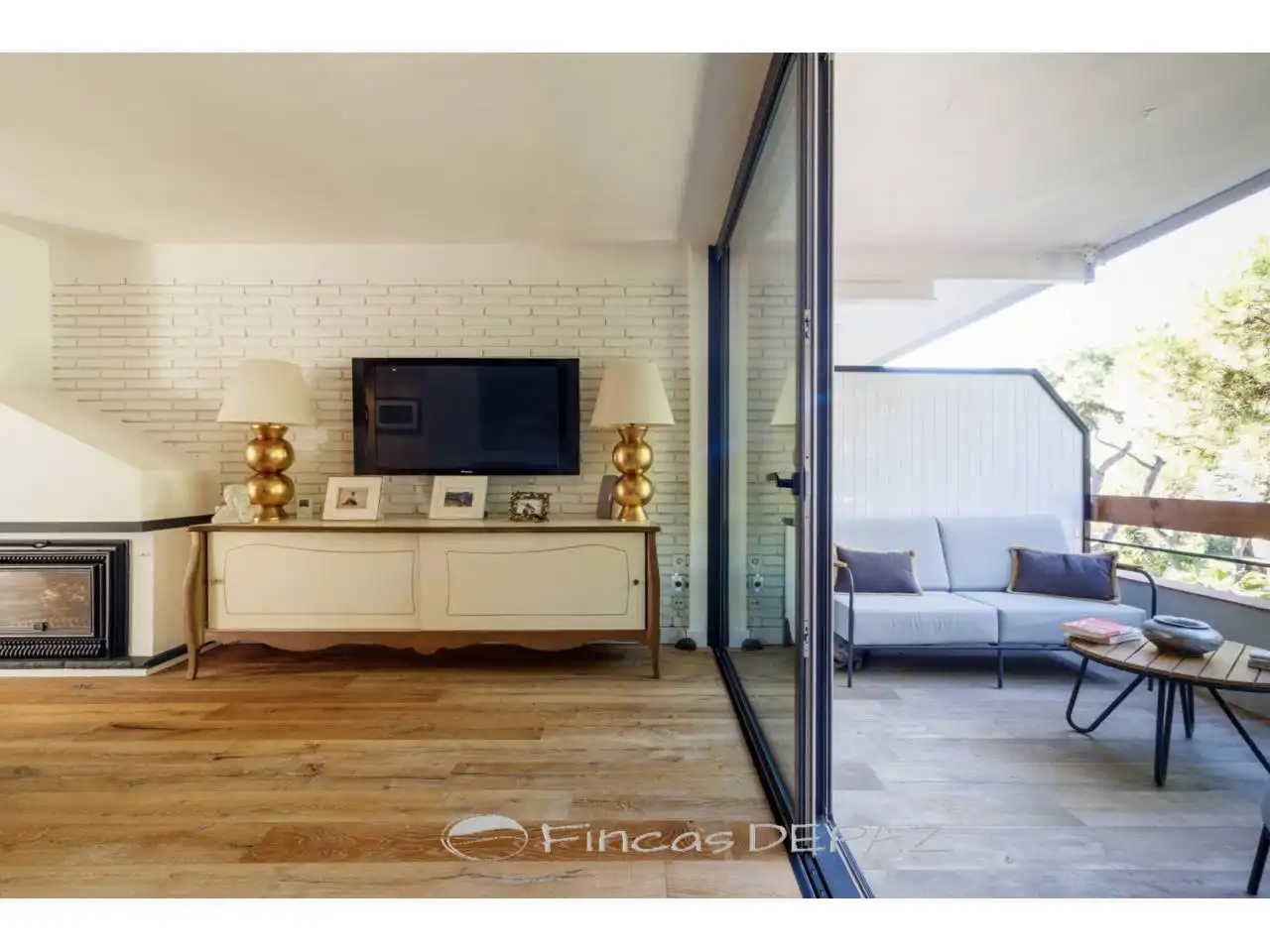 Sala de estar de Ático en venta en Gavà con Aire acondicionado, Calefacción y Parquet