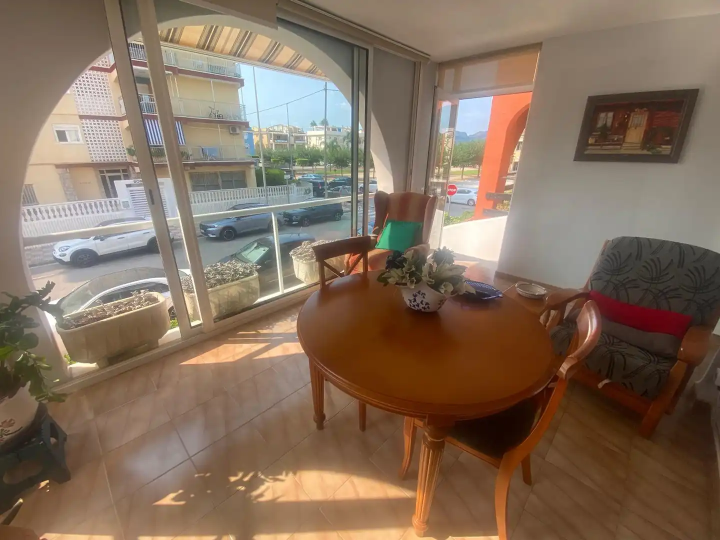 Esszimmer von Einfamilien-Reihenhaus zum Verkauf in Xeraco mit Terrasse, Balkon und Gemeinschaftspool