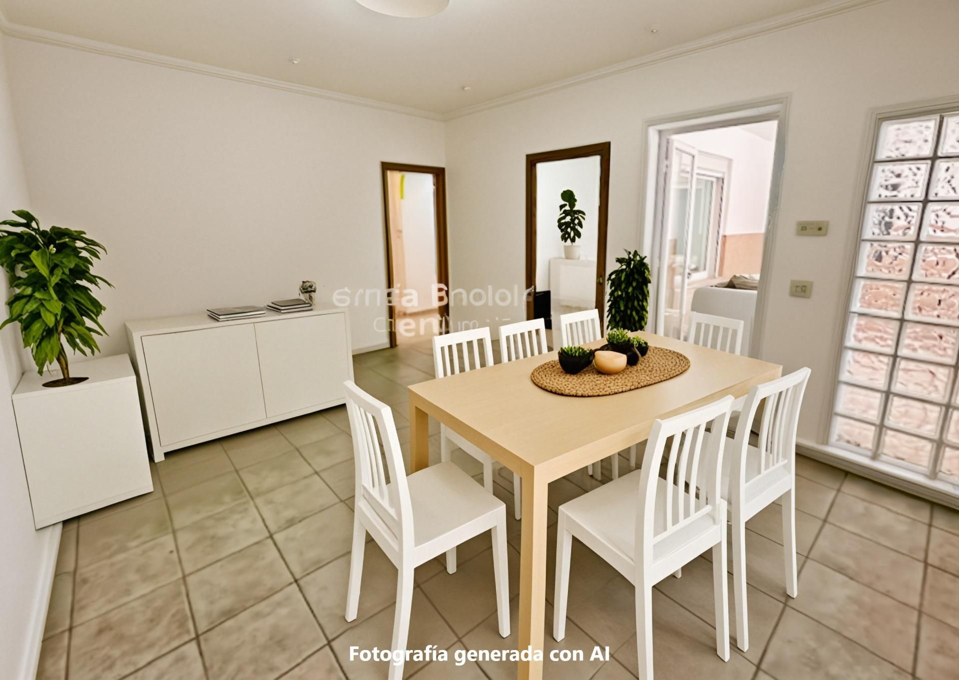 Menjador de Pis en venda en Badalona amb Aire condicionat, Calefacció i Balcó