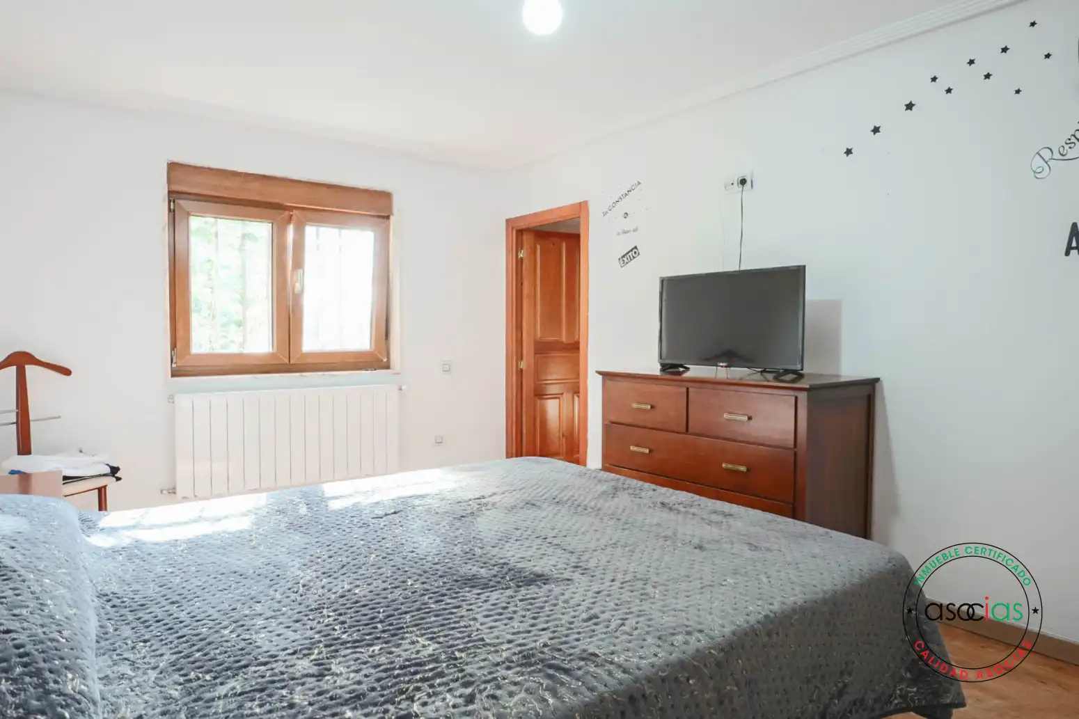 Dormitori de Casa adosada en venda en Ribera de Arriba amb Calefacció, Parquet i Terrassa