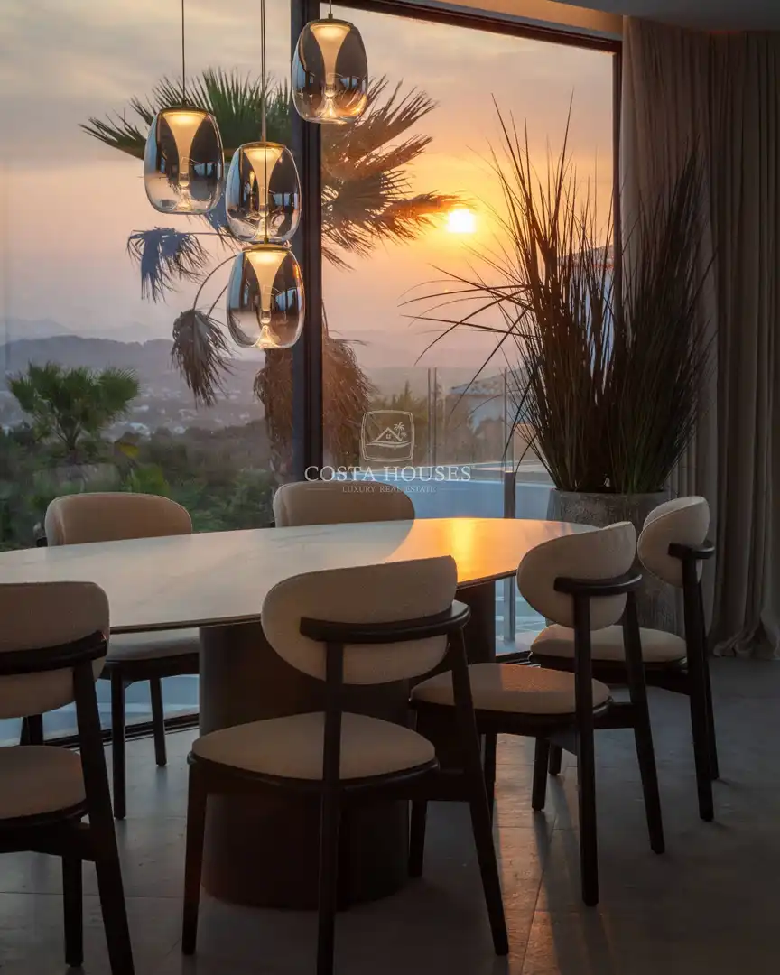 Dining room of Houses for sale in Jávea / Xàbia  with Air Conditioner, Heating and Private garden