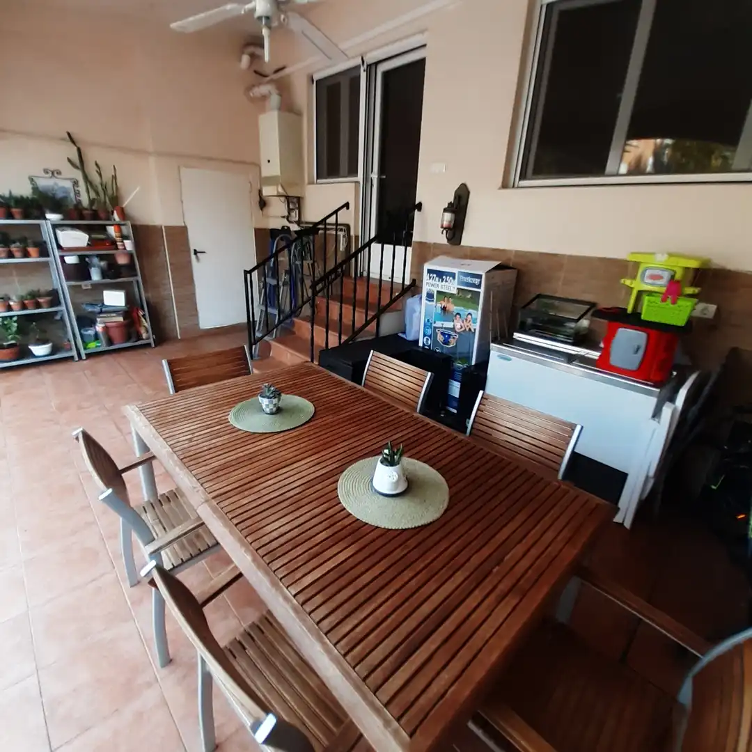 Terraza de Casa adosada en venta en Ciudad Real con Aire acondicionado, Calefacción y Jardín privado