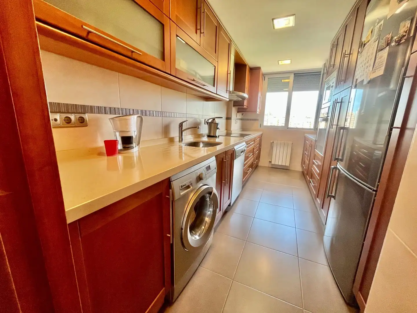 Cocina de Piso en venta en Alicante / Alacant con Aire acondicionado, Calefacción y Piscina comunitaria