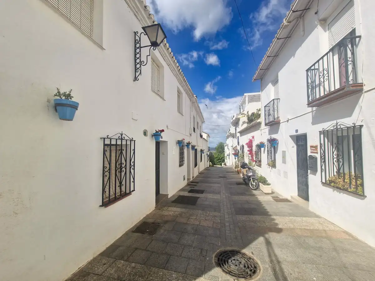 Exterior view of Houses for sale in Mijas  with Air Conditioner and Terrace