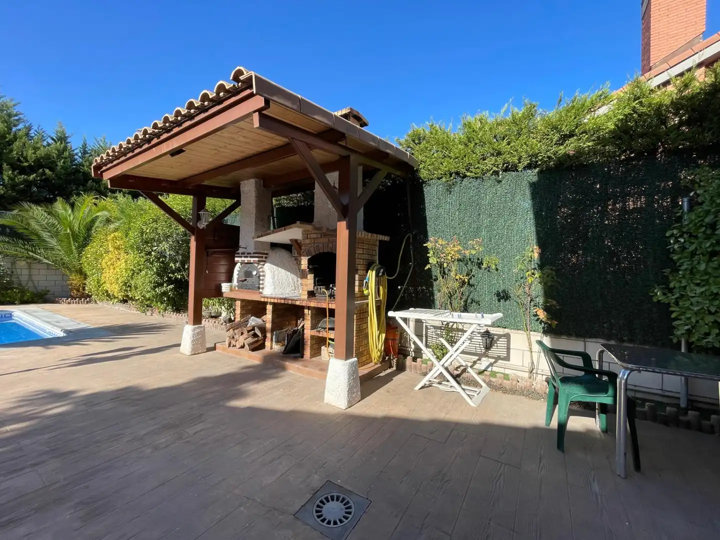 Terraza de Casa o chalet en venta en Rivas-Vaciamadrid con Aire acondicionado, Calefacción y Jardín privado
