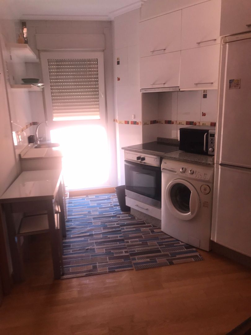 Kitchen of Flat for rent in Santiago de Compostela   with Furnished