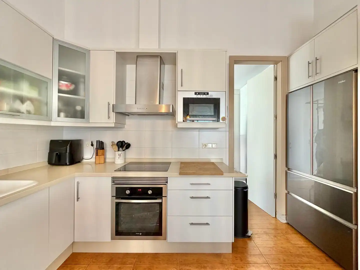 Cocina de Casa o chalet en venta en Elche / Elx con Aire acondicionado, Jardín privado y Terraza