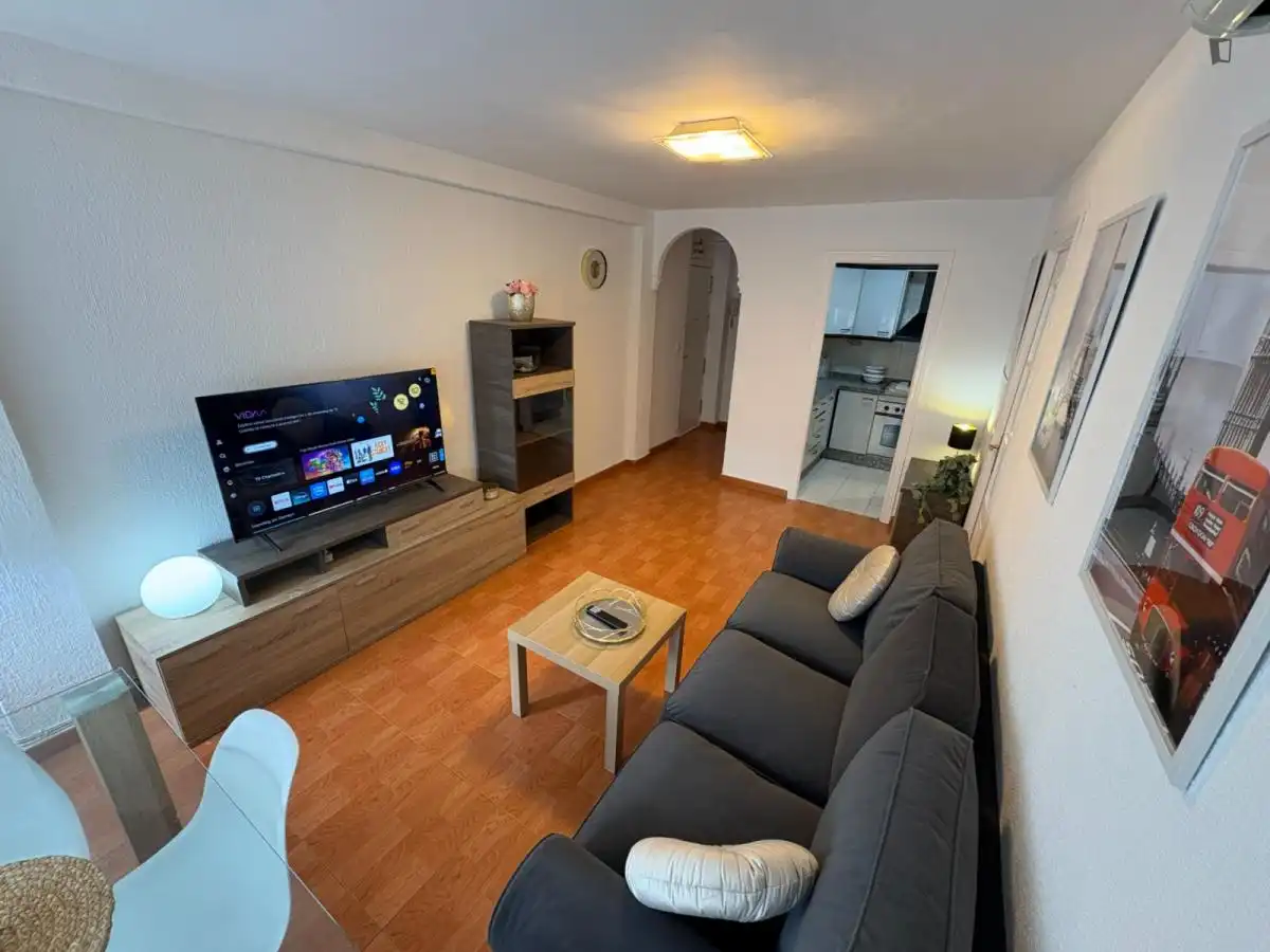 Sala d'estar de Apartament per a compartir en Levante