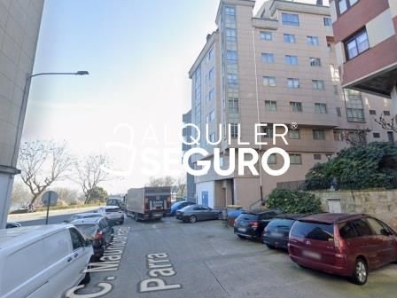 Parking of Flat to rent in A Coruña Capital   with Heating, Terrace and Storage room