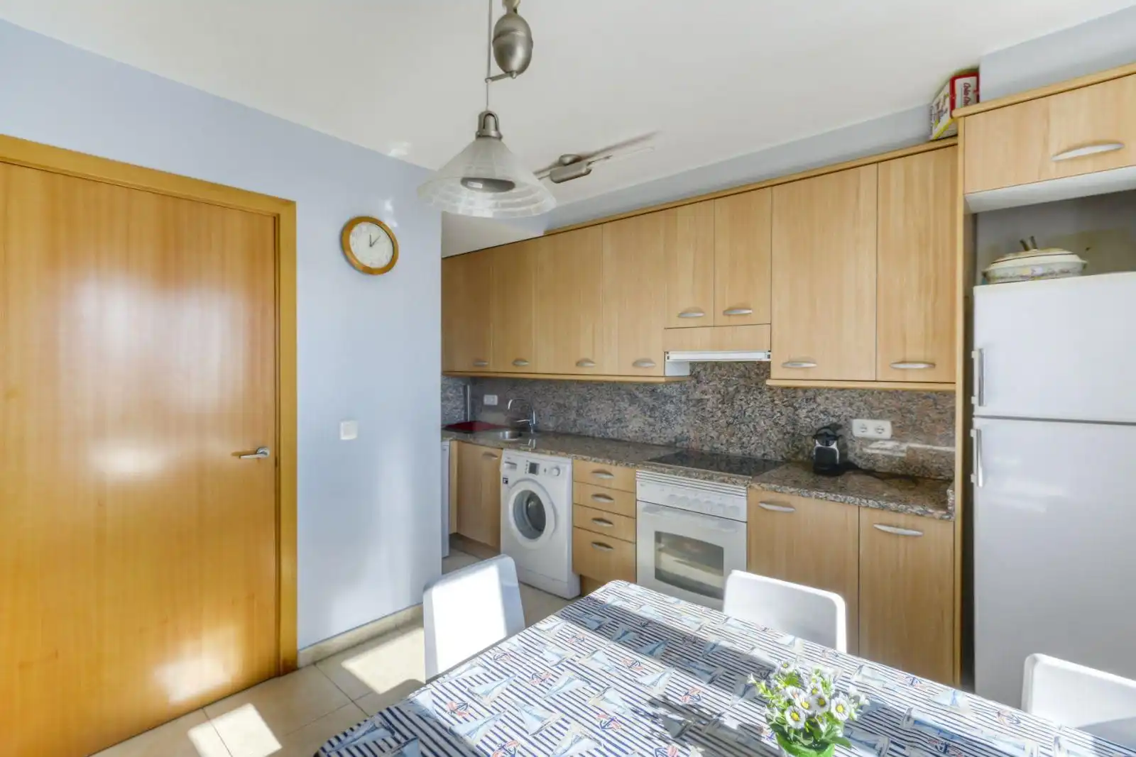 Kitchen of Apartments for sale in Roses  with Air Conditioner, Terrace and Furnished