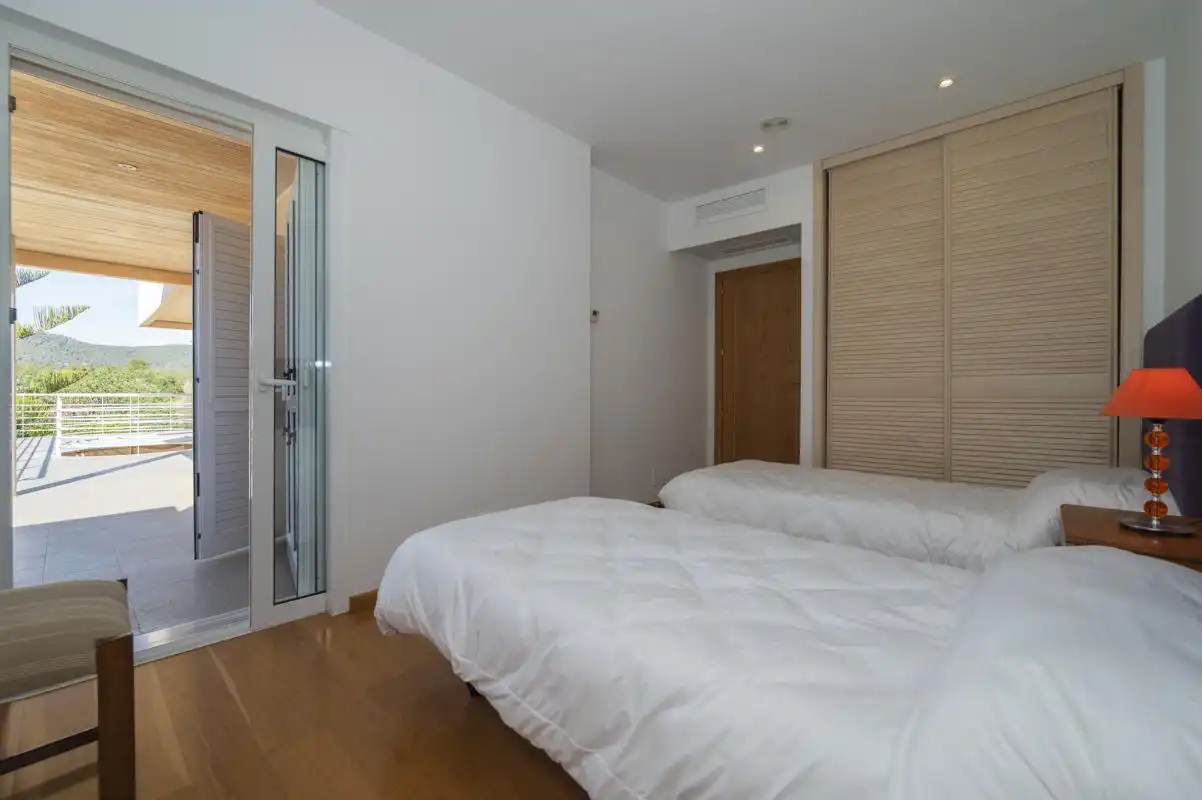 Habitación de Casa o chalet de alquiler en Sant Josep de sa Talaia con Aire acondicionado, Calefacción y Jardín privado