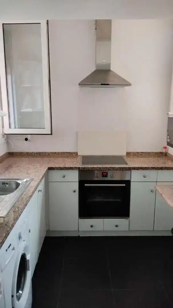 Kitchen of Flat for sale in Tudela  with Air Conditioner and Balcony