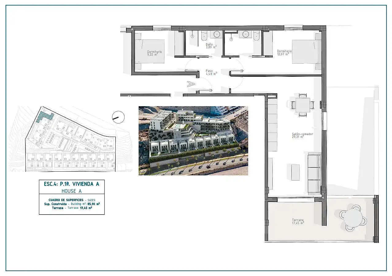 Apartament amb terrassa en venda a El Hornillo, imagen 13