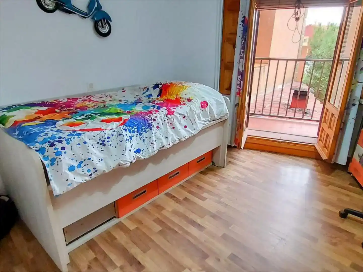 Habitación de Piso en venta en Ayllón con Parquet, Trastero y Balcón