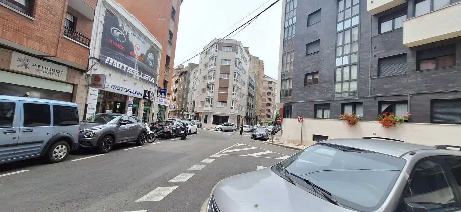 Exterior view of Flat for rent in Gijón   with Heating, Terrace and Swimming Pool