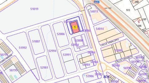 Photo 2 of Land for sale in C/ Banyeres de Mariola, El Mercado - Plaza de Toros, Villena