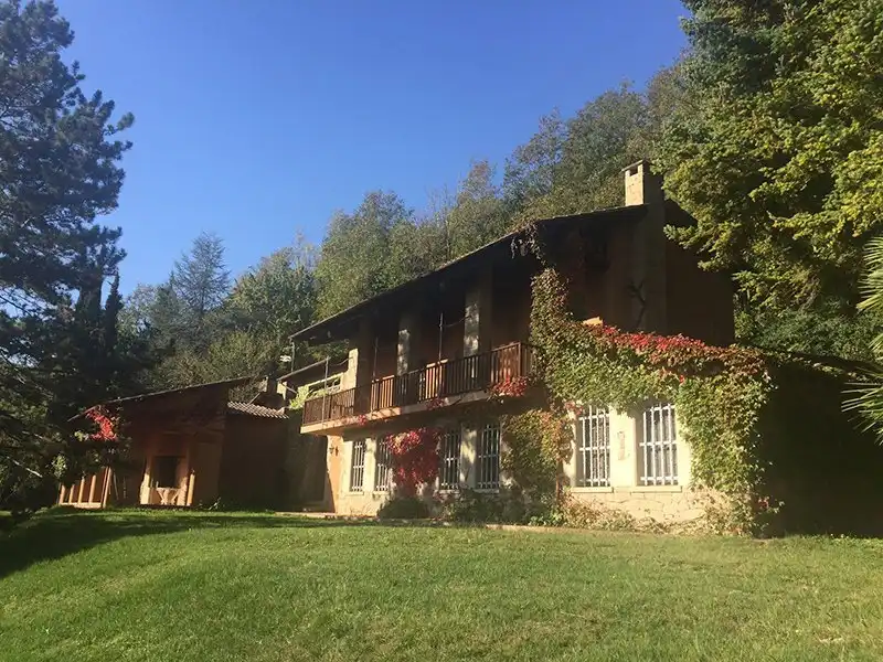 Vista exterior de Finca rústica en venda en Riudaura