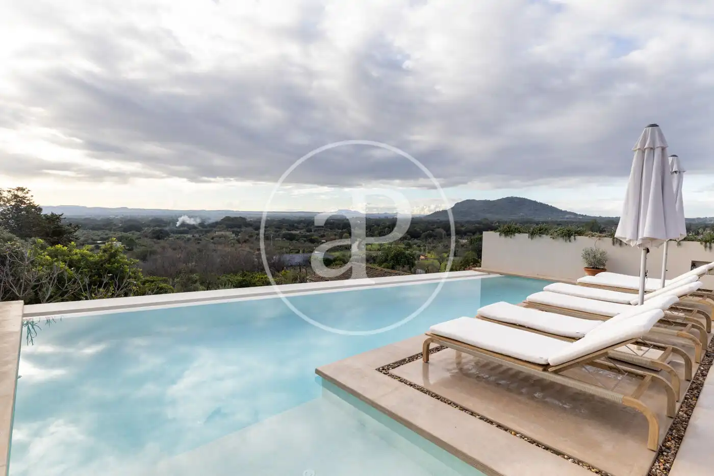 Piscina de Casa o chalet en venta en Búger con Aire acondicionado, Calefacción y Jardín privado