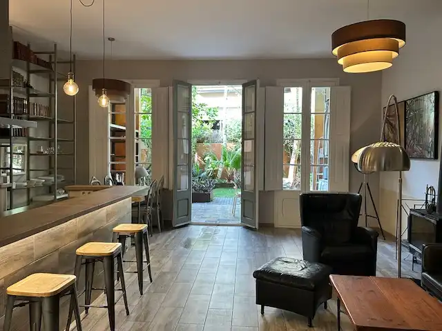 Cocina de Casa o chalet de alquiler en Barcelona con Aire acondicionado, Calefacción y Jardín privado
