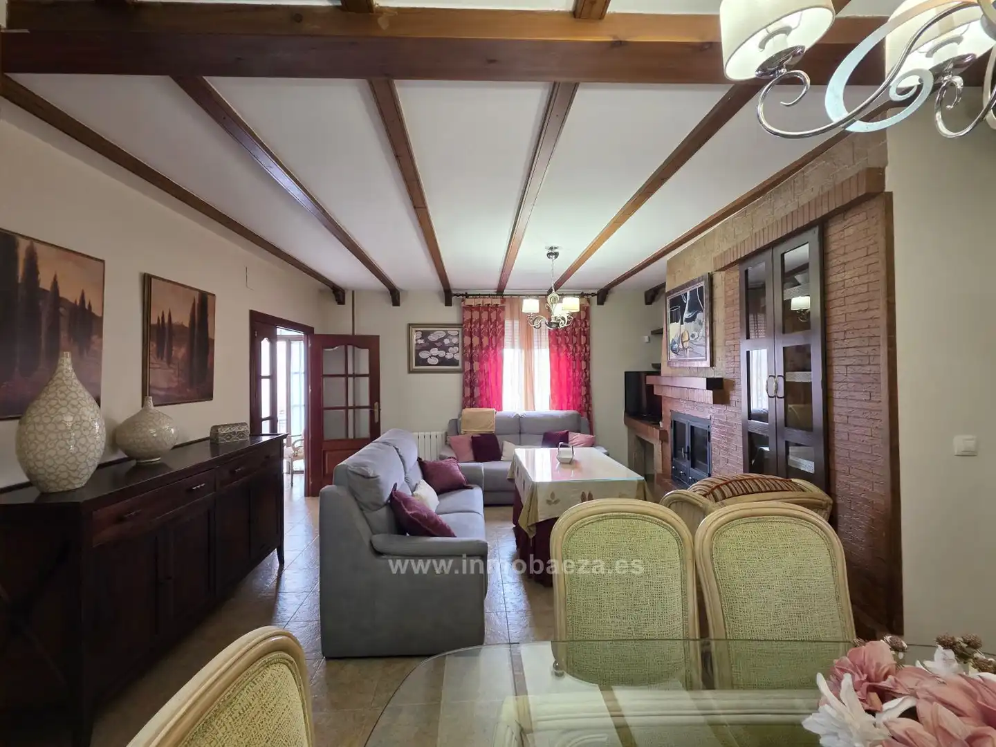 Living room of Houses for rent in Baeza, Jaén