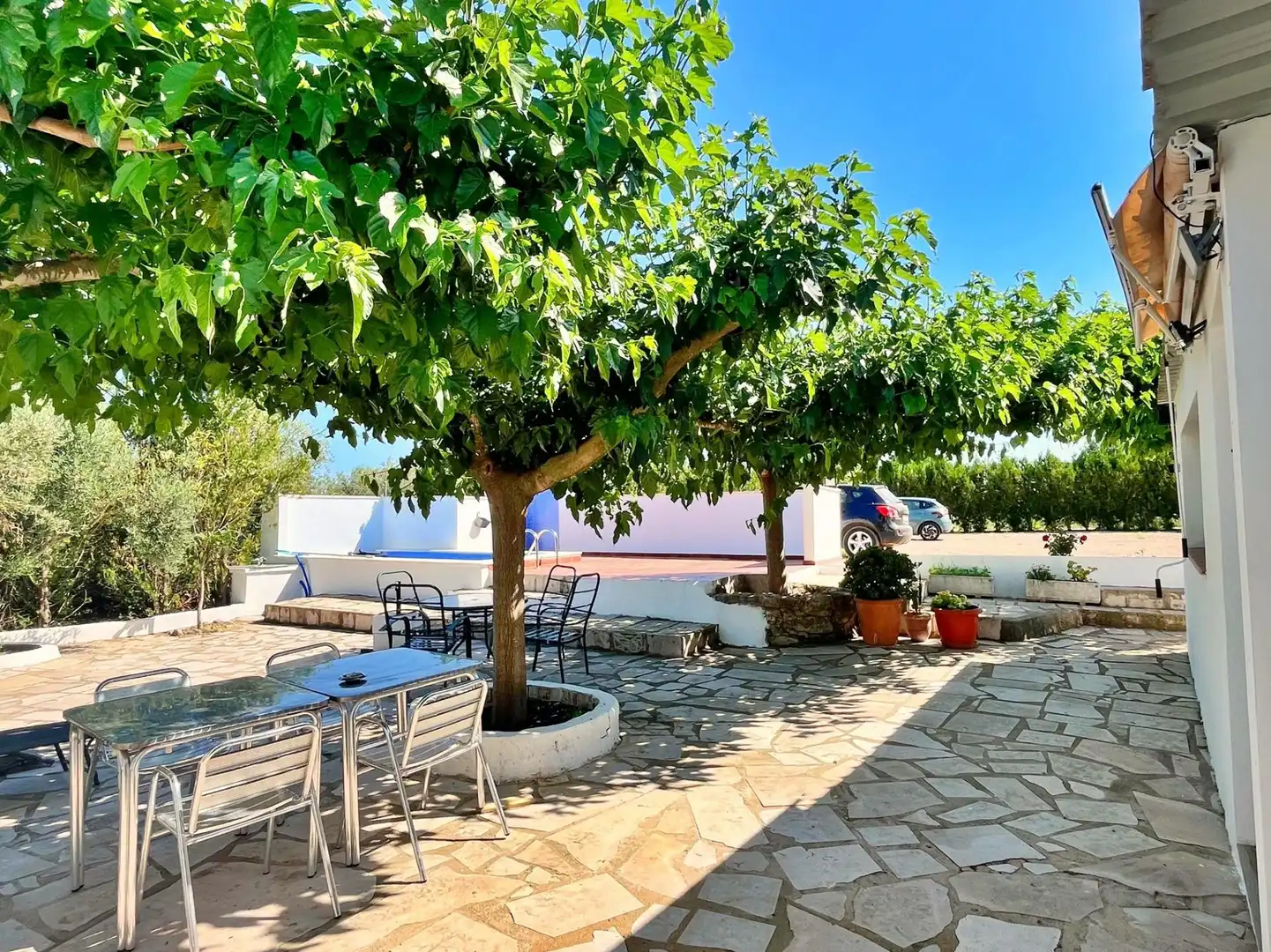 Terraza de Casa o chalet en venta en La Sénia con Piscina