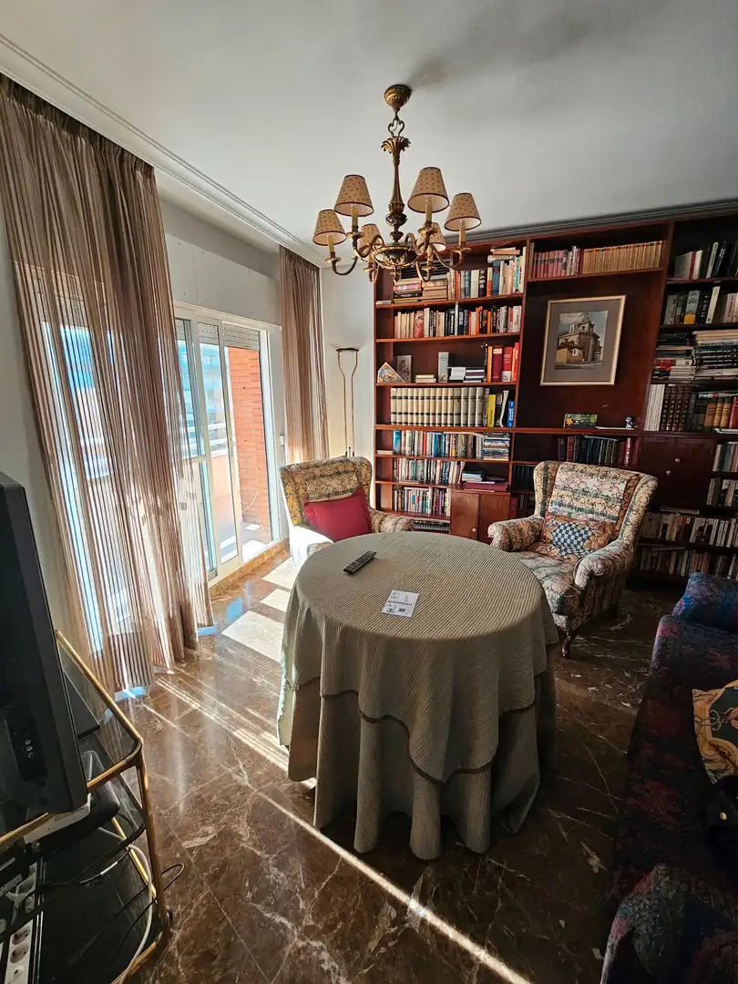 Sala de estar de Piso en venta en Cáceres con Aire acondicionado, Terraza y Trastero