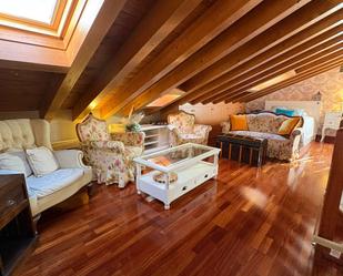 Living room of Single-family semi-detached for sale in Balmaseda  with Heating, Parquet flooring and Terrace