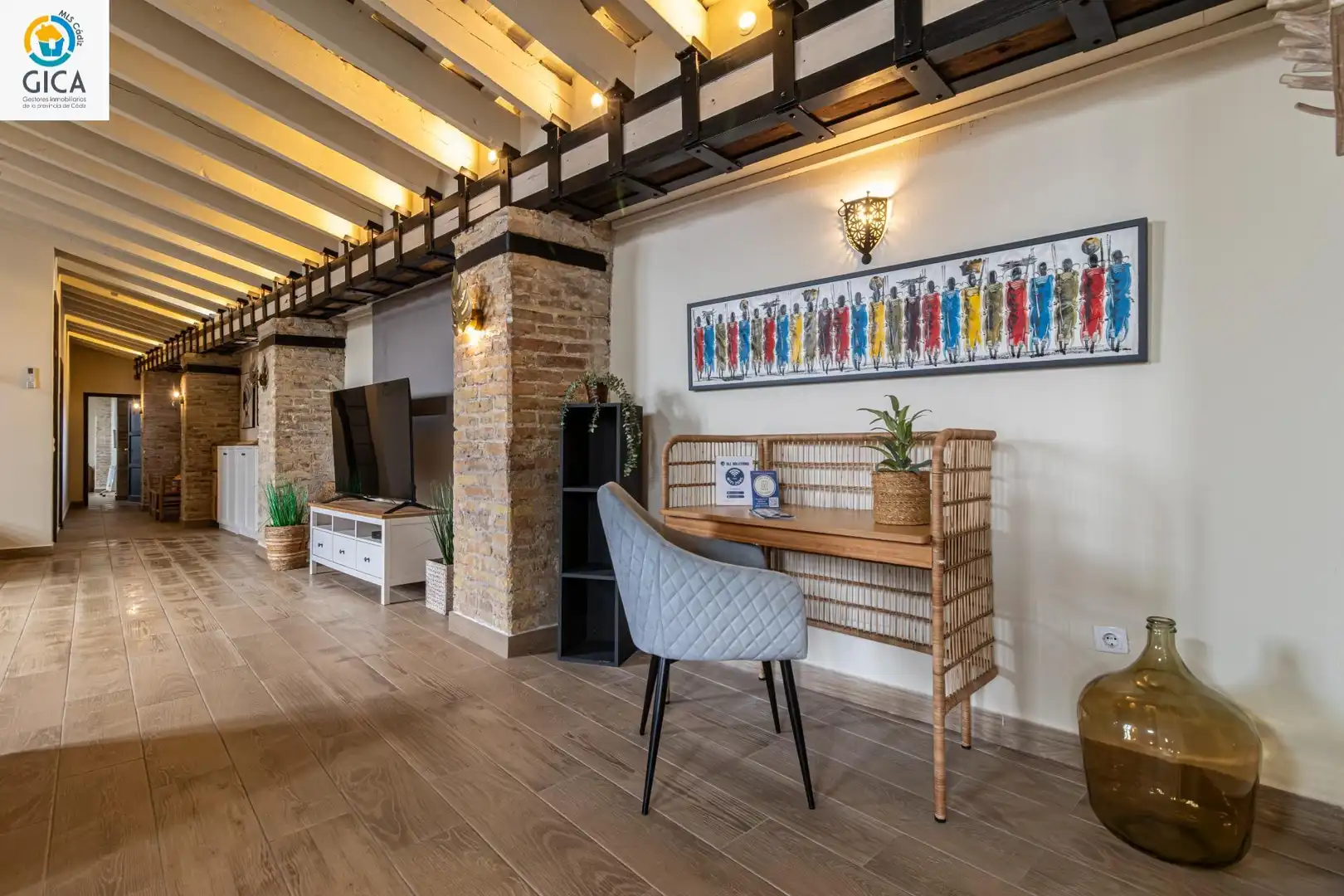 Sala de estar de Casa o chalet en venta en Jerez de la Frontera con Aire acondicionado, Calefacción y Trastero