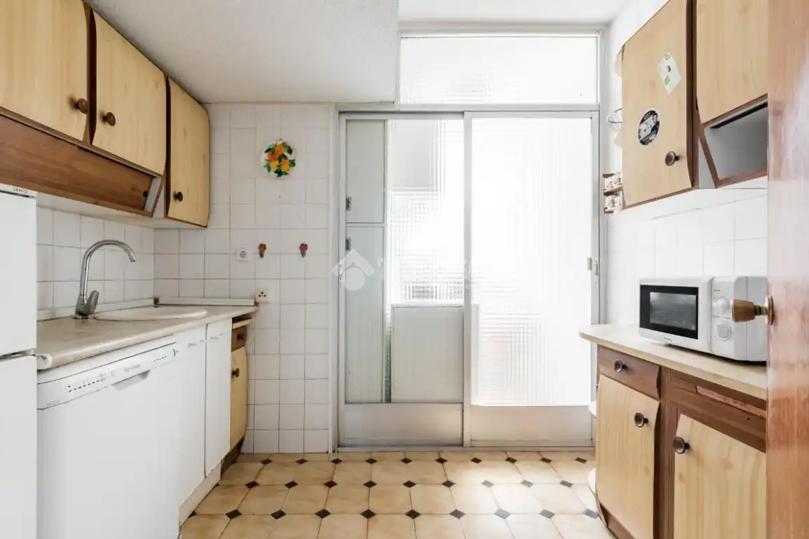 Küche von Wohnung zum Verkauf in Madrid mit Klimaanlage