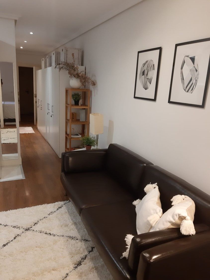 Living room of Flat to rent in  Madrid Capital  with Heating and Balcony