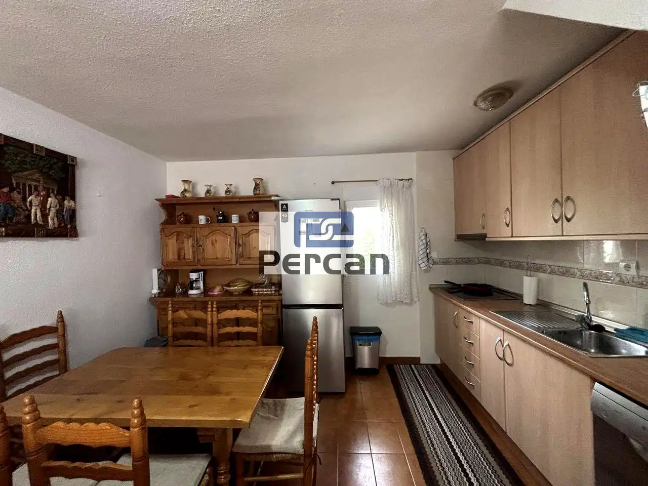 Kitchen of Houses for sale in El Campello  with Air Conditioner, Terrace and Furnished