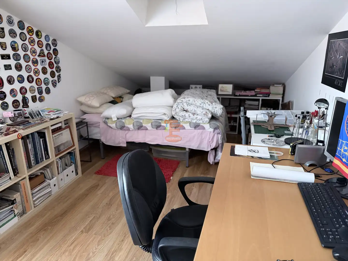 Bedroom of Houses for sale in Zaragoza  with Air Conditioner, Heating and Private garden