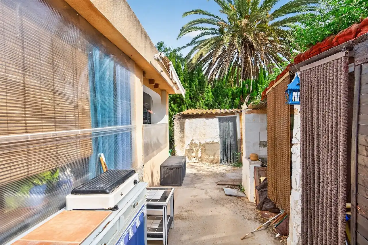 Außenansicht von Haus oder Chalet zum Verkauf in Elche / Elx mit Heizung, Privatgarten und Terrasse