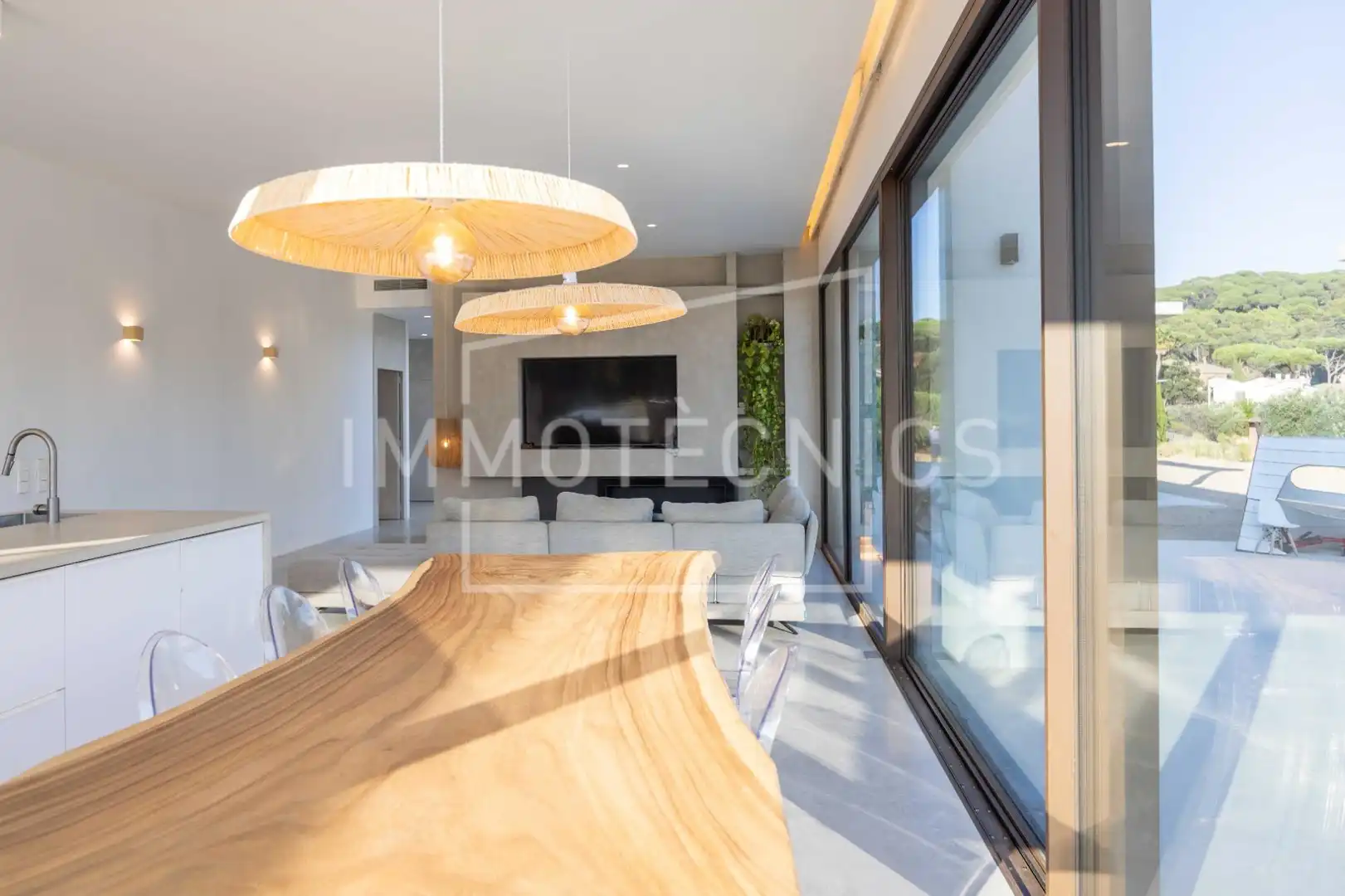Comedor de Casa o chalet en venta en Vilanova del Vallès con Aire acondicionado, Calefacción y Terraza