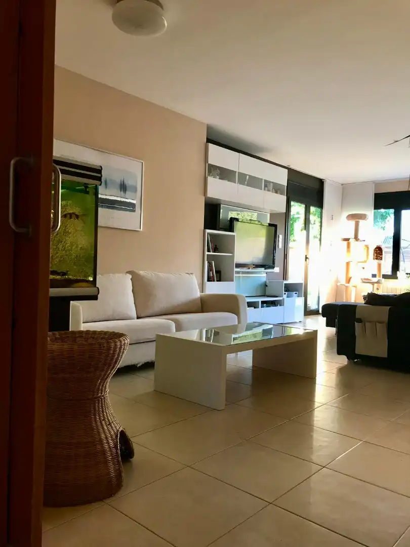 Sala de estar de Casa o chalet en venta en Santa Maria de Palautordera con Calefacción, Jardín privado y Terraza