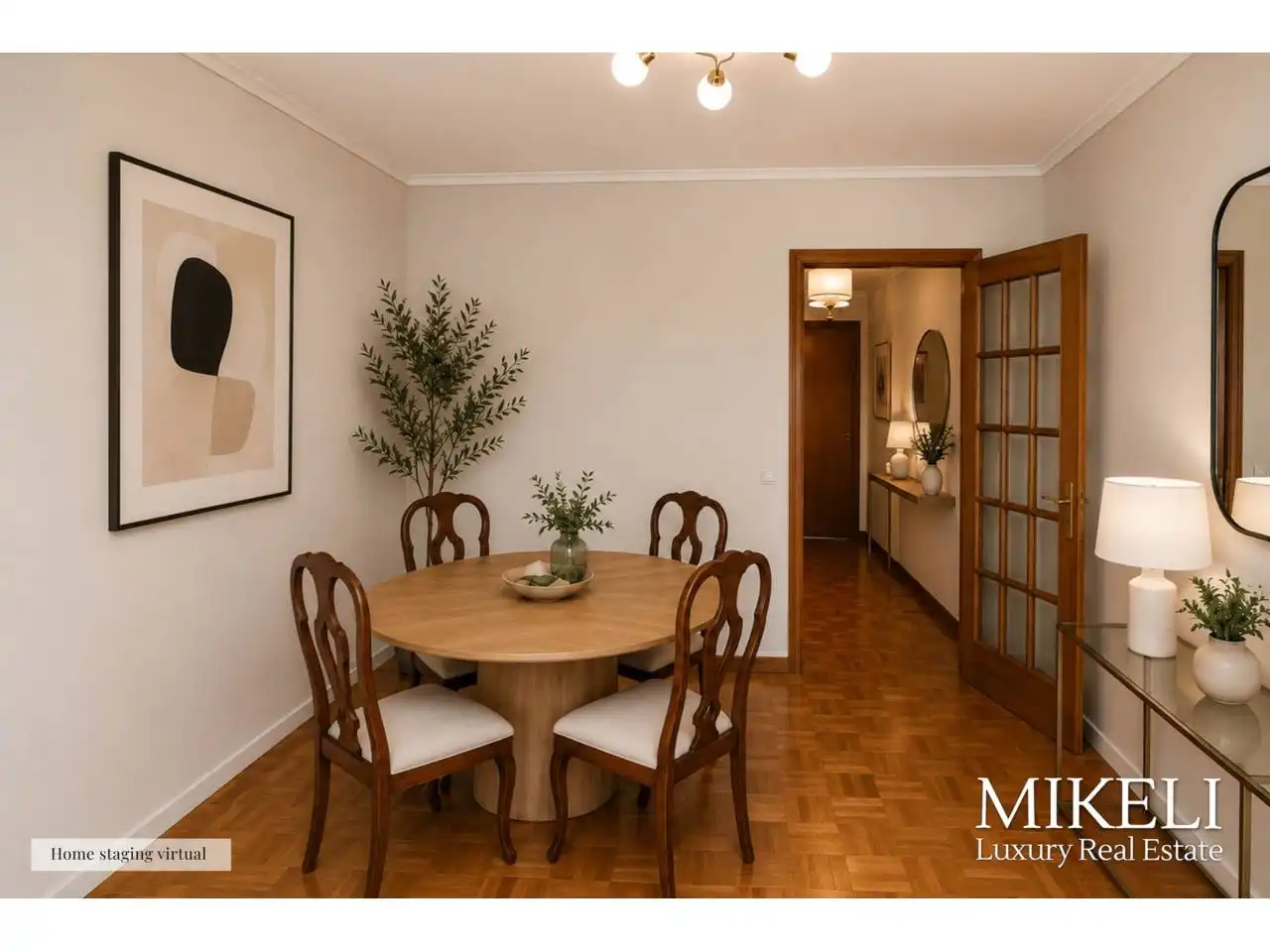 Comedor de Piso en venta en Santander con Calefacción, Parquet y Amueblado