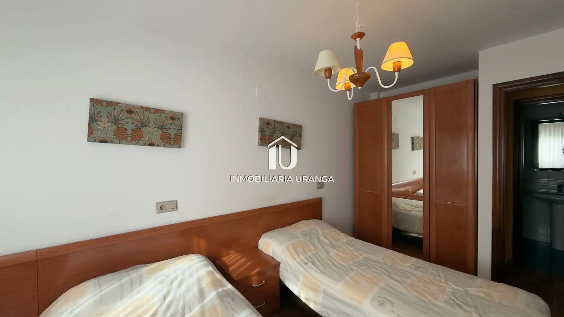 Schlafzimmer von Wohnung zum Verkauf in Laredo mit Heizung, Terrasse und Möbliert