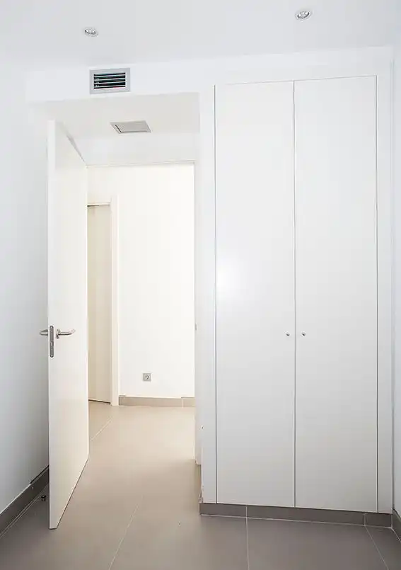 Bedroom of Attic for rent in Barcelona  with Air Conditioner, Terrace and Storage room