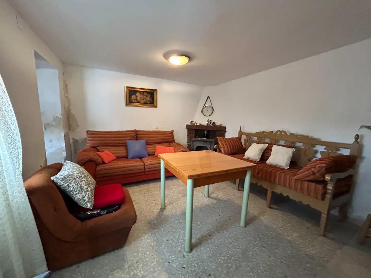 Sala de estar de Casa o chalet en venta en El Valle de Altomira con Amueblado, Horno y Lavadora