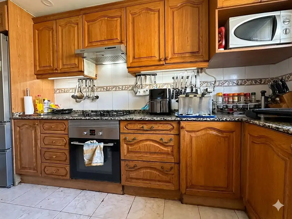 Cocina de Casa o chalet en venta en L'Eliana con Aire acondicionado, Jardín privado y Piscina