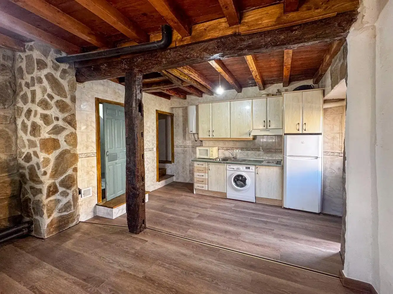 Cocina de Casa o chalet en venta en Horcajo de la Sierra - Aoslos con Calefacción