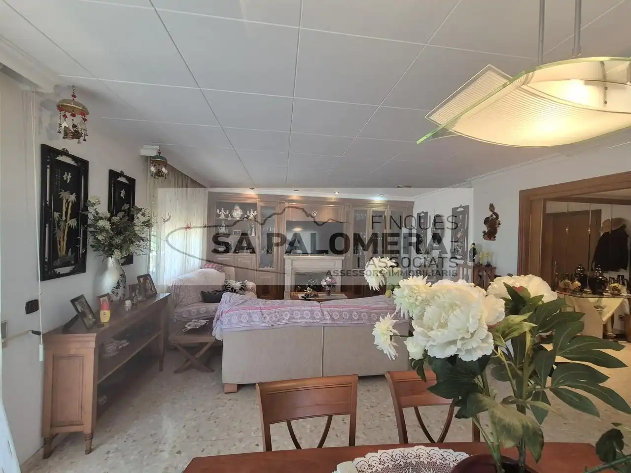 Sala de estar de Casa o chalet en venta en Blanes con Aire acondicionado, Jardín privado y Terraza
