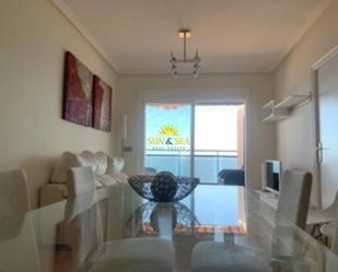 Dining room of Apartment to rent in Santa Pola  with Air Conditioner, Swimming Pool and Balcony