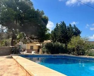 Swimming pool of House or chalet for sale in Elche / Elx  with Heating, Private garden and Terrace