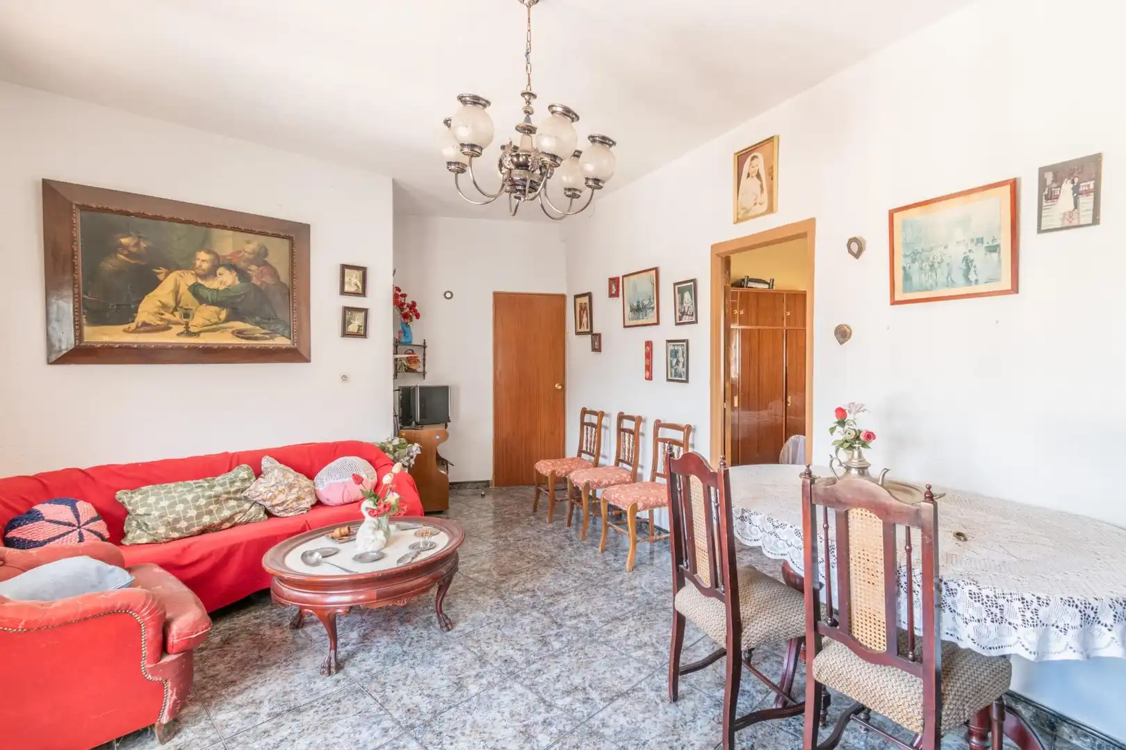 Sala de estar de Casa o chalet en venta en Granada con Jardín privado y Terraza